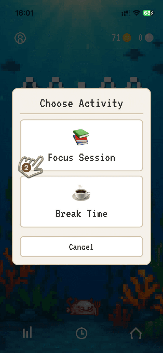 Choose an Activity